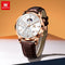 Olevs 9812 Gents Chronograph  Leather Watch (Copy)