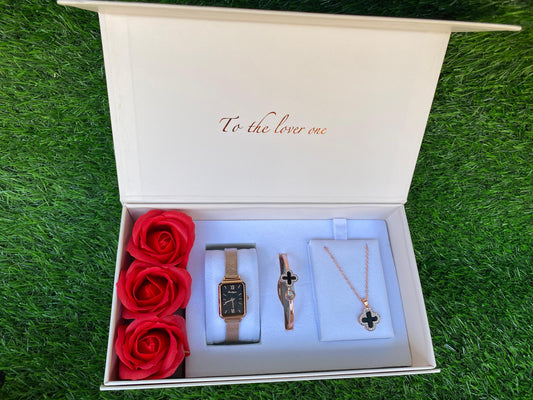 3 in 1 Ladies floral gift set